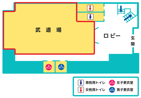 武道場map