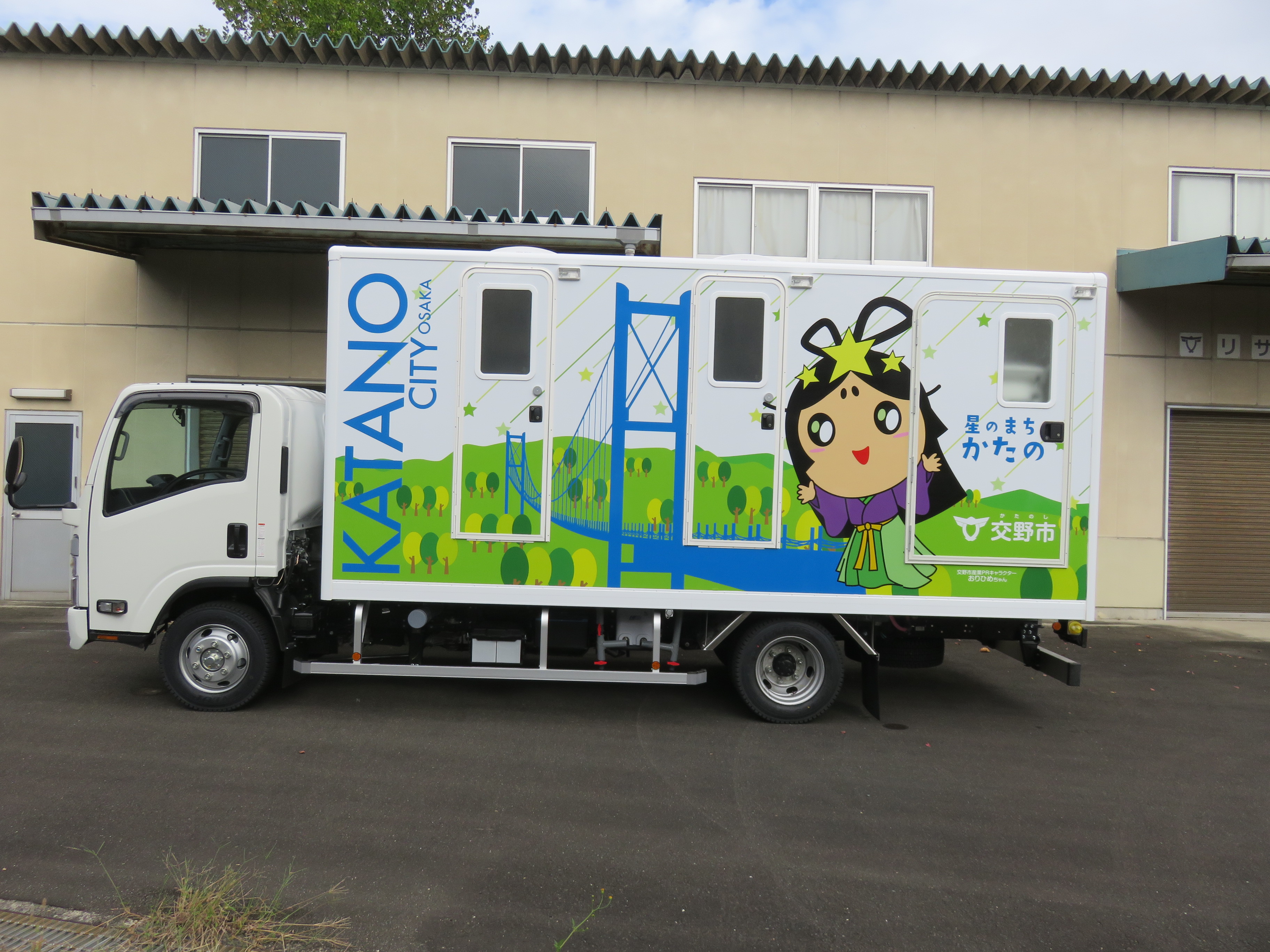 トラック側面