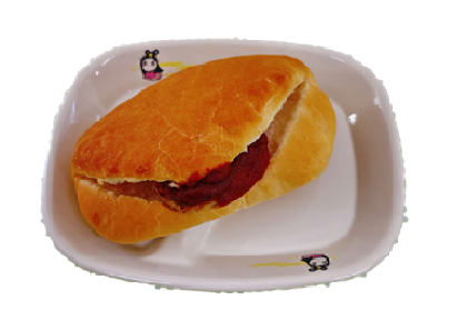 パーカーパン(ハンバーグ入)