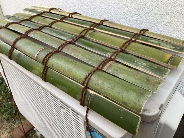 室外機日除けカバー